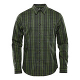 Men's Muirfield Performance Long Sleeve Shirt - Earth Plaid