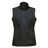 Women's Avalante Full Zip Fleece Vest - Black Heather
