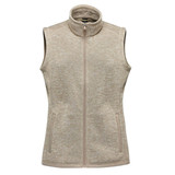 Women's Avalante Full Zip Fleece Vest - Oatmeal Heather