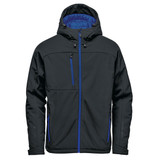 Men's Orbiter Insulated Softshell - Black,Azure Blue