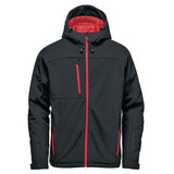 Men's Orbiter Insulated Softshell - Black,Red