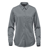 Women's Montauk Long Sleeve Shirt - Dolphin Heather