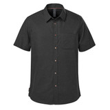 Men's Skeena S/S Shirt - Black,Carbon