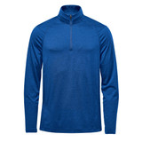 Men's Milano 1/4 Zip Pullover - Classic Blue Heather