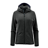 Women's Novarra Full Zip Hoody - Carbon Stripe