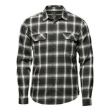 Men's Chesapeake L/S Shirt - Black,White Plaid