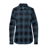 Women's Chesapeake L/S Shirt - Blue Plaid