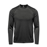 Men's Milano L/S Crew Neck - Charcoal Heather