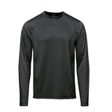 Men's Volante H2X-Dry L/S Tee - Charcoal Heather