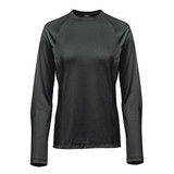 Women's Volante H2X-Dry L/S Tee - Charcoal Heather