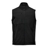 Men's Cascades Softshell Vest - Black,Black