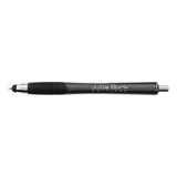 <p>A dual-purpose plastic click-action pen with a soft stylus orb for seamless use on your mobile device, tablet, or iPad. The pen tip retracts into the stylus orb for comfortable use while interacting with your touch screen. Comes with black ink for smooth writing.</p>
