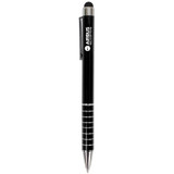 <p>The Malibu Stylus Pen is designed to do it all. With a twist-action mechanism, this aluminium pen has a clip for easy carry and a built-in stylus for seamless touchscreen use. Featuring a black German ink refill and a TC ball for a smooth writing experience, it’s the perfect tool for tackling both paper and digital tasks</p>
