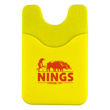 <p>Keep the essentials right where you need them. This silicone phone wallet sticks securely to the back of most flat-backed smartphones with 3M adhesive and removes just as easily. Perfect for cards, cash, tickets, or earphones when you want to travel light without the extra bulk.</p>
<p><strong>*2500 quantity only achievable in 3 days if single colour print*</strong></p>
