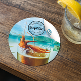 <p>We offer a wide selection of coasters, with popular stock shapes priced and ready to go. Custom shapes and sizes are also available – form charges and updated pricing may apply. Made from vinyl with a patented dot-pattern backing, these coasters help smooth out air bubbles and can be repositioned as needed. For best results, apply to clean, flat surfaces.</p>
<p>Variable-data printing (VDP)<br />
(Also known as variable-information printing (VIP) or VI) is a form of digital printing, including on-demand printing, in which elements such as text, graphics and images may be changed from one printed piece to the next, without stopping or slowing down the printing process and using information from a database or external file.<br />
For example, a set of labels, each with the same basic layout, can be printed with a different name on each label. Variable data printing is mainly used for direct marketing, customer relationship management, advertising, invoicing and applying addressing on self-mailers, brochures or postcard campaigns.</p>
