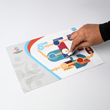 <p>Puzzle your clients with this fun and creative product. Sure to be a hit time and time again with 15 pieces to play around with. A truely novel idea!<br />
Poly bagging add $0.25(G) per unit.<br />
Variable-data printing (VDP)<br />
(Also known as variable-information printing (VIP) or VI) is a form of digital printing, including on-demand printing, in which elements such as text, graphics and images may be changed from one printed piece to the next, without stopping or slowing down the printing process and using information from a database or external file.<br />
For example, a set of labels, each with the same basic layout, can be printed with a different name on each label. Variable data printing is mainly used for direct marketing, customer relationship management, advertising, invoicing and applying addressing on selfmailers, brochures or postcard campaigns.</p>
