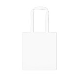 Colourful Calico Tote Bag - White