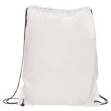 Gym Drawstring Bag - White
