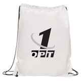 <p>This waterproof nylon drawstring bag brings a clean, sporty edge to your everyday routine. Whether you’re heading to the gym or out for a walk, it’s built for comfort and convenience, with reinforced eyelets for extra strength and twin drawstrings for easy carrying. A large imprint area ensures your branding gets seen, loud and clear.</p>
<p>Please note a standard digital transfer CMYK cannot be exactly PMS matched. To convert artwork colours from CMYK to PMS is $40.00 net per colour.</p>
<p>For digital transfer printing, please ensure art and colours are at full opacity.</p>
