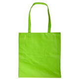 Shopping Tote Bag with V Gusset - Lime
