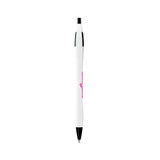 <p>A perfect representation of a popular, contoured design. With a secured body, the pen guarantees comfort and minimal separation, rendering it the optimum tool for the bustle of work life. Comes with black ink.</p>
