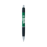 <p>For bold writers of the world; a 1.2mm black ink ballpoint with a contoured barrel and a rubberized grip for enhanced comfort. Comes with black ink.</p>
