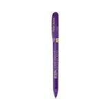 <p><span style="font-size: 1rem;">Pop and lock with this sleek design; a slim, retractable pen with a delicate gold accent for amplified sophistication. Comes with black ink.</span></p>
