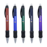 <p>The wide-profile design of this pen allows for a larger imprint area, enhancing the clarity of your branding. Make statement with these classic stationary staples, showcasing a chrome-plated trim. Comes with black ink.</p>
