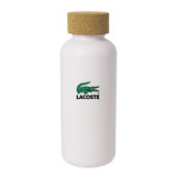 <p>The Organic Bottle offers a 650mL capacity with a natural cork cap and an internal screw section made from wheat straw. BPA-free and designed with a clean, modern look, it’s an eco-friendly choice for those who prefer a sustainable way to stay hydrated.</p>
<p>Product Specifications:</p>
<ul>
<li>Body: 100% Sugar Cane</li>
<li>Lid: 70% Natural Cork + 30% Wheat Straw + PP</li>
<li>External – natural cork</li>
<li>BPA Free</li>
</ul>
<p>Product Box Dimensions:</p>
<p>77mmW x 212mm L</p>
<p>&nbsp;</p>
<p>please note that there are two different carton dimensions, depending on our two batches</p>
<p>Qty Per Carton: 50</p>
<p>Weight: 7kg</p>
<p>405mm x 405mm x 450mm</p>
<p>&nbsp;</p>
