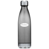 <p>The Quencher 700ml Plastic Water Bottle is made to stand out with a clear AS plastic body, finished off with a stainless steel cap and base for a polished touch. It’s made for cold drinks, BPA free, and best kept out of the freezer. Hand wash only to keep it looking its best. A sleek way to keep your branding flowing.</p>
