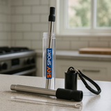 <p>Make a sustainable statement with the Telescopic Stainless-Steel Straw. Featuring a durable silicone tip and a convenient clip for easy carrying, this reusable straw offers practicality with an eco-conscious design. Compact and extendable, it’s a smart choice for showcasing your brand’s commitment to sustainability.</p>
