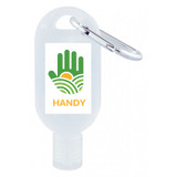 <p>Keep your hands fresh and clean with the 30mL Hand Sanitiser! This convenient on-the-go sanitiser comes with a carabiner, making it easy to attach to your keychain or bag. Packed with 75% ethyl alcohol, it offers quick and reliable protection wherever you are. Perfect for clients and customers who are always on the move. Contact us today to lock in this practical, brand-boosting giveaway!</p>
<p>Variable-data printing (VDP)</p>
<p>(Also known as variable-information printing (VIP) or VI) is a form of digital printing, including on-demand printing, in which elements such as text, graphics and images may be changed from one printed piece to the next, without stopping or slowing down the printing process and using information from a database or external file.</p>
<p>For example, a set of labels, each with the same basic layout, can be printed with a different name on each label. Variable data printing is mainly used for direct marketing, customer relationship management, advertising, invoicing and applying addressing on selfmailers, brochures or postcard campaigns.</p>
