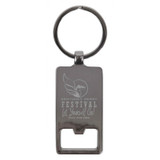 <p>Maintain a bold style right down to the smallest details. Offering premium branding against the rustic sophistication of wood, this keychain will ensure a stylish edge on your keys, accessories and brand image. With an in-built bottle opener, embrace the ease of every day with this simple, yet elegant design.</p>
<p>Laser engraving is recommended. Printing will fade over time.</p>
