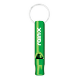 <p>This aluminium metal whistle keychain is an excellent choice for any safety program. Compact and durable, it’s easy to carry and ensures your safety message is always within reach.</p>
<p>Laser engraving is recommended. Printing will fade over time.</p>
