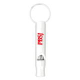 <p>This aluminium metal whistle keychain is an excellent choice for any safety program. Compact and durable, it’s easy to carry and ensures your safety message is always within reach.</p>
<p>Laser engraving is recommended. Printing will fade over time.</p>
