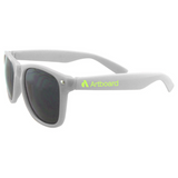 <p>The Riviera Sunglasses offer both style and protection with their durable polycarbonate frame. Featuring UV 400 lenses, they provide 100% UVA and UVB protection, keeping your eyes safe while you enjoy the sun. Perfect for promoting your brand in a stylish way!</p>
