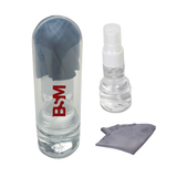 <p>This 30ml Lens Cleaner keeps things sharp wherever you are. Packed in a neat spray bottle with a microfibre cloth cleverly stored in the cap, it’s designed to make cleaning glasses or screens simple and seamless. A smart little spot for your branding to shine.</p>
