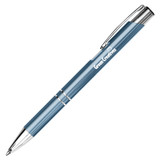 <p>The Edison Pen boasts a push-action mechanism with a durable aluminium barrel and glossy silver trim for a polished finish. Equipped with a premium black German ink refill, it provides a smooth, reliable writing experience with a 2,000m writing distance.</p>
