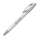 <p>The Havana Pen features a push-action coloured aluminium barrel with chrome silver trim, delivering a sleek and contemporary look. It’s fitted with a high-quality black German ink refill, ensuring a smooth and reliable writing experience.</p>
