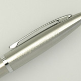 <p>The Eva Pen is a sleek twist-action pen with a matte-coloured barrel and glossy silver trim, offering a smooth writing experience with its black ink refill. Perfect for adding a touch of sophistication to your everyday writing!</p>
