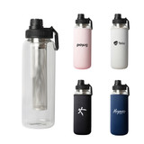<p>The Windsor Tea Bottle lets you brew and enjoy your favourite tea anytime with a generous 1L capacity and a large tea infuser for rich, full-bodied flavour. Made from durable borosilicate glass and wrapped in a neoprene sleeve for insulation and protection, it’s a must-have for tea lovers who want freshness in every sip.</p>
