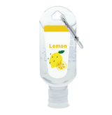 <p>A refreshing way to stay clean on the go. This 60ml lemon-scented hand sanitiser offers effective germ protection with a quick-drying formula that leaves hands feeling fresh and moisturised. The invigorating citrus scent adds a pleasant touch, while the attached carabiner clips easily onto bags, belts, or keychains for easy access. A perfect companion for busy days, ensuring hygiene is always within reach.</p>
