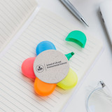 <p>The Flower Highlighter Set turns your notes into a garden party with five bold ink colours – pink, blue, orange, green, and yellow – all packed into a playful flower design. Made from eco-friendly wheat straw, it’s as bright on your desk as it is on the planet. Smooth, vibrant, and impossible to ignore, it’s the stationery upgrade your study sessions and workdays have been begging for.</p>
<p>Featuring 5 vibrant highlighter colours:</p>
<ul>
<li>Pink</li>
<li>Blue</li>
<li>Orange</li>
<li>Green</li>
<li>Yellow</li>
</ul>
