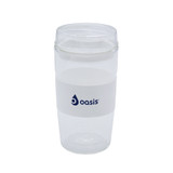 <p>This 354ml double walled cup, made from high borosilicate glass, includes a silicone band for added heat protection, allowing you to sip your coffee with ease and comfort.</p>
