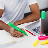 <p>Brighten your notes with a burst of fruity fun! Our La Guardia scented jumbo highlighters come in four delicious scents:</p>
<p>• Green &#8211; Apple<br />
• Orange &#8211; Orange<br />
• Yellow &#8211; Lemon<br />
• Pink &#8211; Strawberry</p>
<p>Each highlighter brings a burst of colour and a cheeky twist of fragrance to your day. Big, bright, and seriously hard to miss, they’re the fresh pick for study sessions, office desks, and giveaways that leave a lasting impression.</p>
