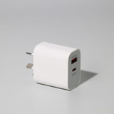<p>Power your devices quickly and efficiently with the Tebogo 20W Fast Charge Adapter. Designed for reliable, speedy charging, this compact adapter ensures your devices stay powered up in no time.</p>
<ul>
<li><strong>Input</strong>: AC 110-240V, 50/60Hz, 0.6A</li>
<li><strong>Output</strong>: USB-C: 5V/3A, 9V/2.2A, 12V/1.67A , USB-A: 5V/3A, 9V/2.0A, 12V/1.5A</li>
<li><strong>Material</strong>: Durable PC + ABS construction</li>
<li><strong>Connections</strong>: USB Type-C and USB Type-A ports</li>
</ul>
