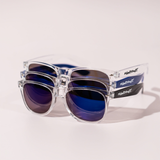 <p data-pm-slice="1 1 []">Haze Sunglasses throw serious shade, in the best way. With mirrored lenses in three standout colours and a clean, modern frame, they deliver standout looks and long-lasting wear.</p>
