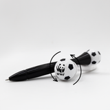 <p>The Beckham Spinner Pen puts a playful twist on your ideas. Made from durable materials with a smooth finish, it’s topped with a spinning mini football that’s impossible to ignore. Give it a flick while you think, plan or daydream. It’s a clever little fidget that keeps your hands busy and your mind ticking over. Featuring a long-lasting 500M writing distance. With clean branding space on top of the football, It’s a standout pick for clubs, events and footy fans who like their stationery to carry the same flair as its namesake.</p>
