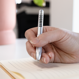 <p>The Gravity 3+1 Metal Pen brings together a 0.5mm mechanical pencil plus black, red and blue ballpoint refills in one handy tool. Switching modes is simple. Face the colour you want toward you, tilt the pen back slightly, then press down to click the refill into place. When you’re done, tap the black button on the clip to slide it back in. Easy, tidy and ready for whatever the day throws at you. Perfect for students who need quick changes in colour for notes, Office workers needing a pen for quick revisions or mark-ups, and tradies juggling admin and site work.</p>
<p>Featuring 4 vibrant writing options:</p>
<ul>
<li>Black</li>
<li>Red</li>
<li>Blue</li>
<li>Mechanical Pencil</li>
</ul>
