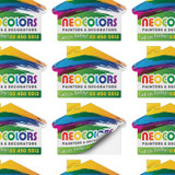 AD Labels 70 x 50mm - House Shaped